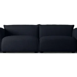 Canapé 3 Places En Tissu Bouclette Noir ADELINE 9 Canapé 3 Places En Tissu Bouclette Noir ADELINE -Promos Chesteris Boutique canape 14439793