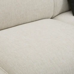 Canapé D'angle Droit En Tissu Beige DAMACA -Promos Chesteris Boutique canape 14455681