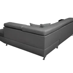 Canapé D'angle RIO Convertible Avec Coffre En Microfibre - Angle Droit, Gris 18 Canapé D'angle RIO Convertible Avec Coffre En Microfibre - Angle Droit, Gris -Promos Chesteris Boutique canape 14641191