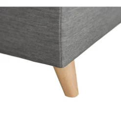 Canapé D'angle Droit Convertible RIO Scandinave Avec Coffre En Tissu - Gris Clair, Pieds Bois 18 Canapé D'angle Droit Convertible RIO Scandinave Avec Coffre En Tissu - Gris Clair, Pieds Bois -Promos Chesteris Boutique canape 14645691