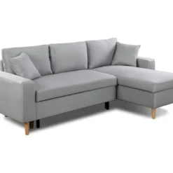 Canapé D'Angle Scandinave Réversible Convertible Avec Coffre En Tissu 14 Canapé D'Angle Scandinave Réversible Convertible Avec Coffre En Tissu -Promos Chesteris Boutique canape 14646431