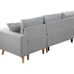 Canapé D'Angle Scandinave Réversible Convertible Avec Coffre En Tissu 17 Canapé D'Angle Scandinave Réversible Convertible Avec Coffre En Tissu -Promos Chesteris Boutique canape 14646437