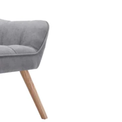 Canapé 2 Places En Tissu Gris CASERTA 9 Canapé 2 Places En Tissu Gris CASERTA -Promos Chesteris Boutique canape 14801853