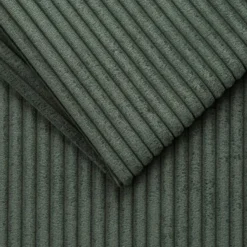 Canapé 3 Places Convertible Express En Velours Côtelé Vert Sapin - Couchage 140 Cm - Matelas 18 Cm LORETO 10 Canapé 3 Places Convertible Express En Velours Côtelé Vert Sapin - Couchage 140 Cm - Matelas 18 Cm LORETO -Promos Chesteris Boutique canape 14805897