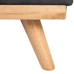 Canapé Convertible 3 Places En Tissu Noir FROYA -Promos Chesteris Boutique canape 14825547