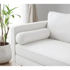 CLOUD - Canapé 3 Places Blanc Bouclette Avec Pieds En Métal 11 CLOUD - Canapé 3 Places Blanc Bouclette Avec Pieds En Métal -Promos Chesteris Boutique canape 15002271