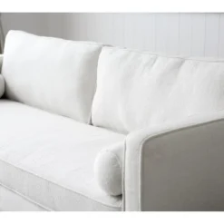 CLOUD - Canapé 3 Places Blanc Bouclette Avec Pieds En Métal 12 CLOUD - Canapé 3 Places Blanc Bouclette Avec Pieds En Métal -Promos Chesteris Boutique canape 15002273