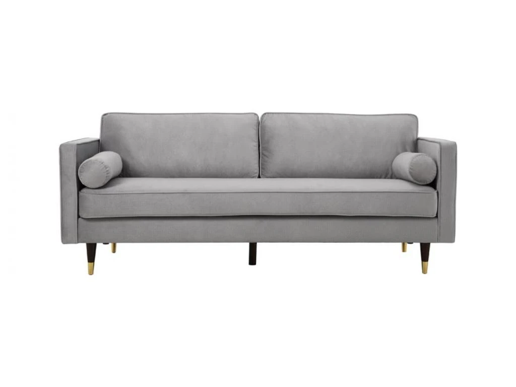 Nalha Gris Clair 3p Velours 2 Nalha Gris Clair 3p Velours – Image 2