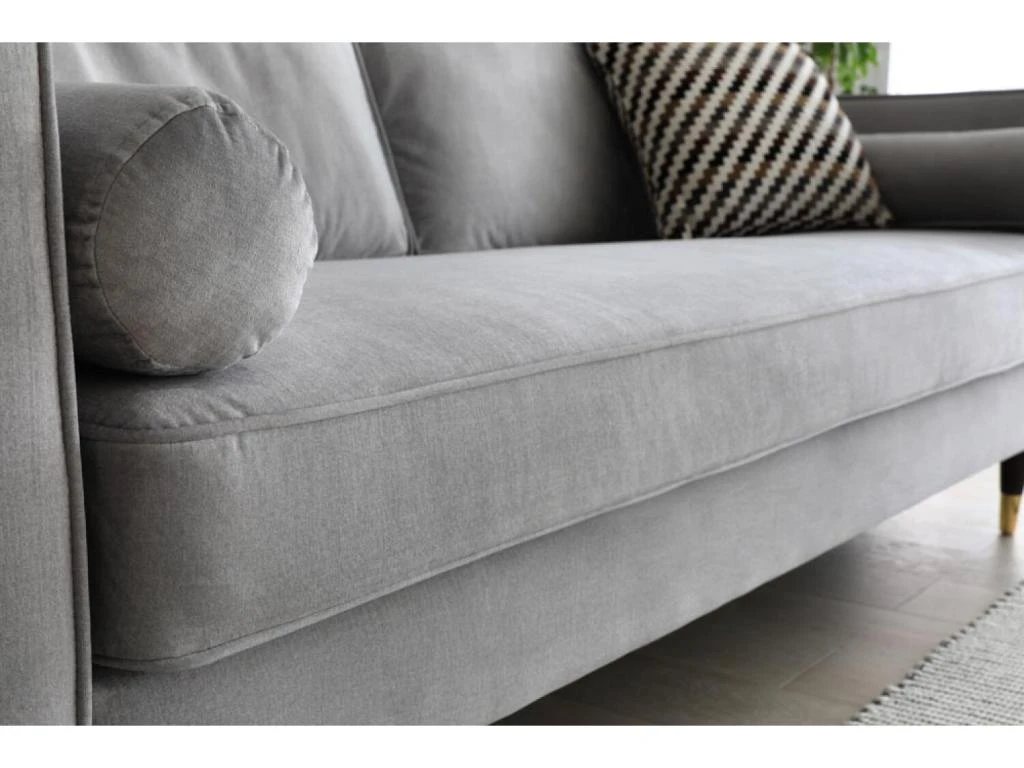 Nalha Gris Clair 3p Velours 4 Nalha Gris Clair 3p Velours – Image 4