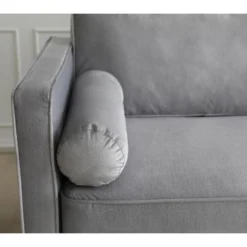 Nalha Gris Clair 3p Velours 14 Nalha Gris Clair 3p Velours -Promos Chesteris Boutique canape 15007929