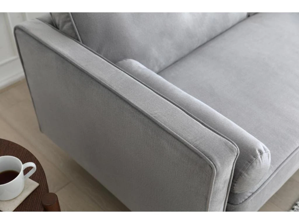 Nalha Gris Clair 3p Velours 7 Nalha Gris Clair 3p Velours – Image 7