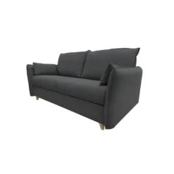 OLLIE Canapé Convertible 3 Places Noir Matelas Dunlopillo 140cm 12 OLLIE Canapé Convertible 3 Places Noir Matelas Dunlopillo 140cm -Promos Chesteris Boutique canape 15901955