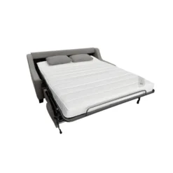 IMPALA BD Canapé Convertible 3 Places Taupe Matelas Simmons 140cm -Promos Chesteris Boutique canape 15902071