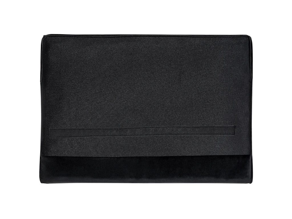 Canapé 3 Places En Velours Noir SOTRA 10 Canapé 3 Places En Velours Noir SOTRA – Image 10