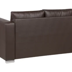 Canapé 2 Places En Cuir Marron HELSINKI 13 Canapé 2 Places En Cuir Marron HELSINKI -Promos Chesteris Boutique canape 16185993