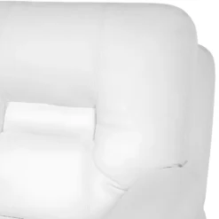 Canapé 2 Places En Cuir PU Blanc Avec Position Réglable BERGEN -Promos Chesteris Boutique canape 16187047