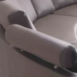 Canapé Circulaire Modulable En Cuir Vrai Et Cuir PU Marron ROTUNDE 12 Canapé Circulaire Modulable En Cuir Vrai Et Cuir PU Marron ROTUNDE -Promos Chesteris Boutique canape 16419771