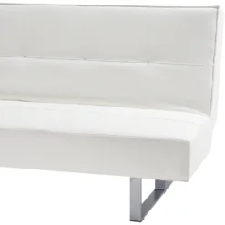 Canapé-lit 3 Places En Cuir PU Blanc DERBY 17 Canapé-lit 3 Places En Cuir PU Blanc DERBY -Promos Chesteris Boutique canape 16646653