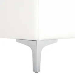 Canapé-lit 3 Places En Cuir PU Blanc ABERDEEN -Promos Chesteris Boutique canape 16652819