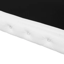 Canapé 2 Places En Cuir PU Blanc VISSLAND -Promos Chesteris Boutique canape 16655443