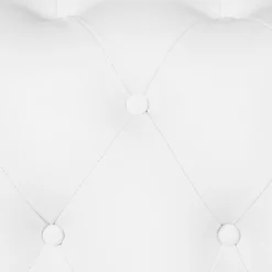 Canapé 2 Places En Cuir PU Blanc VISSLAND -Promos Chesteris Boutique canape 16655445