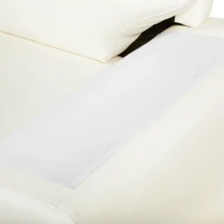 Canapé 3 Places En Cuir PU Crème VOGAR -Promos Chesteris Boutique canape 16656019