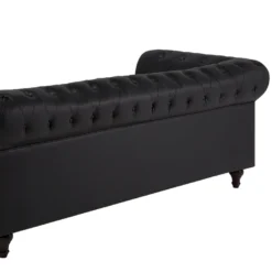 Canapé 3 Places En Cuir PU Noir CHESTERFIELD BIG 17 Canapé 3 Places En Cuir PU Noir CHESTERFIELD BIG -Promos Chesteris Boutique canape 16656815