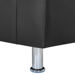 Canapé 3 Places En Cuir PU Noir FLORO 14 Canapé 3 Places En Cuir PU Noir FLORO -Promos Chesteris Boutique canape 16658373