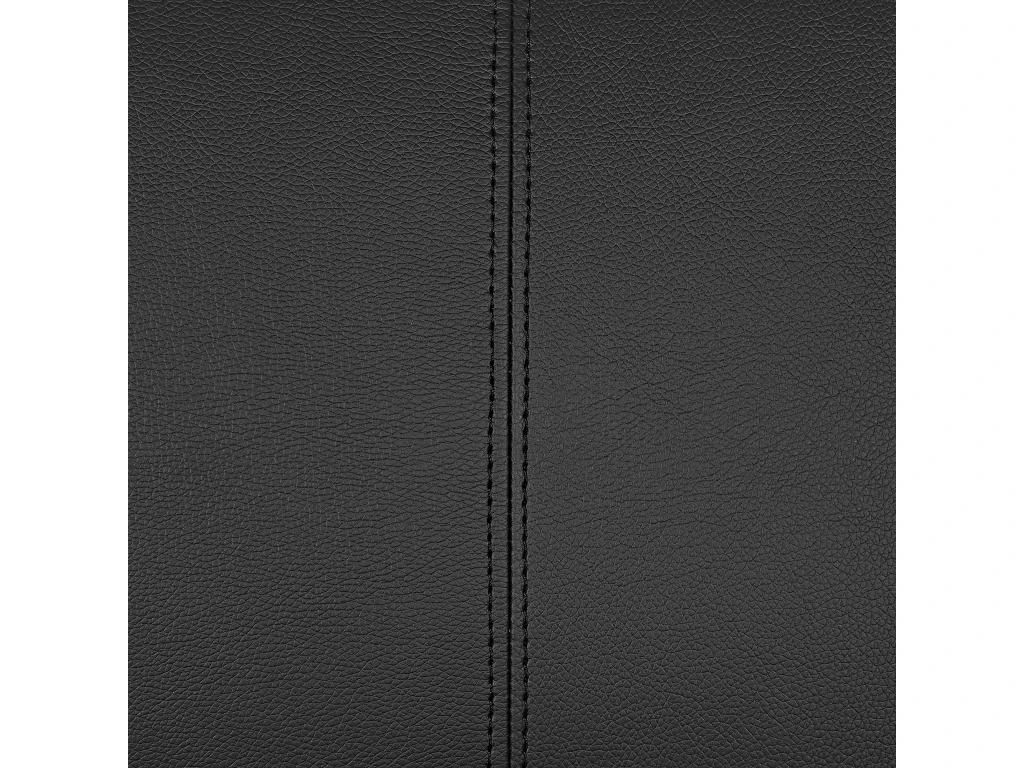 Canapé 3 Places En Cuir PU Noir FLORO 8 Canapé 3 Places En Cuir PU Noir FLORO – Image 8