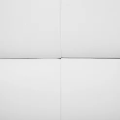 Canapé 2 Places En Cuir PU Blanc LEIRA -Promos Chesteris Boutique canape 16660179