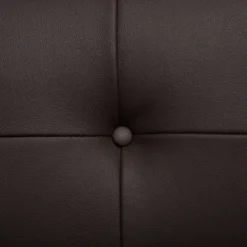 Canapé 3 Places En Cuir Marron BYSKE -Promos Chesteris Boutique canape 16662977