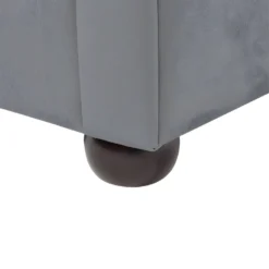 Canapé En Cuir Gris CHESTERFIELD 18 Canapé En Cuir Gris CHESTERFIELD -Promos Chesteris Boutique canape 16663971