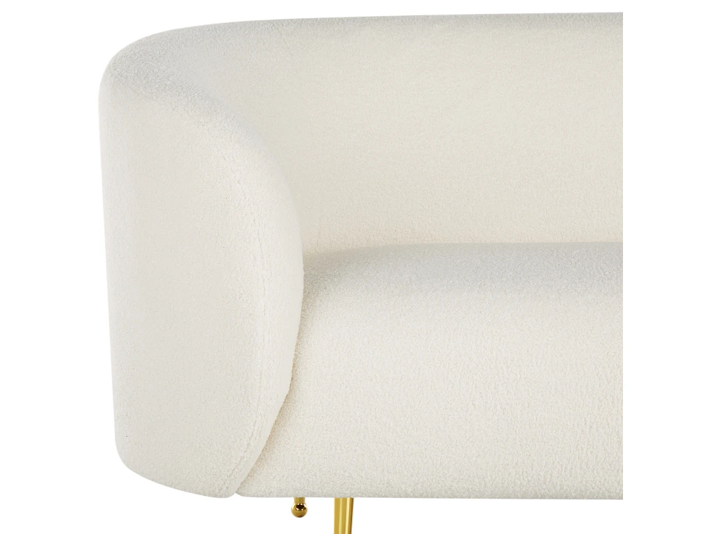 Canapé Blanc 2 Places LOEN 7 Canapé Blanc 2 Places LOEN – Image 7