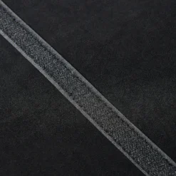 Canapé Banquette 2 Places En Velours Noir TABY -Promos Chesteris Boutique canape 16665417