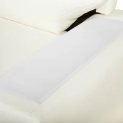 Canapé 2 Places En Cuir PU Crème VOGAR -Promos Chesteris Boutique canape 16665477