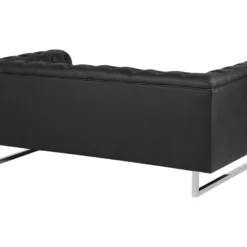 Canapé 2 Places En Cuir PU Noir VISSLAND 13 Canapé 2 Places En Cuir PU Noir VISSLAND -Promos Chesteris Boutique canape 16665967