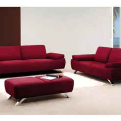 Canapé 3 Places En Microfibre POLKA - Marron 7 Canapé 3 Places En Microfibre POLKA - Marron -Promos Chesteris Boutique canape 174604 4