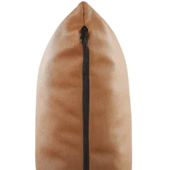 Canapé 3 Places En Cuir PU Marron GRANNA -Promos Chesteris Boutique canape 17473317