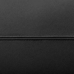 Canapé 3 Places En Cuir Noir TORGET -Promos Chesteris Boutique canape 17473445