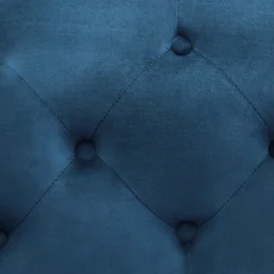 Canapé Chesterfield 2 Places En Velours Bleu SKIEN -Promos Chesteris Boutique canape 17473507