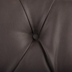 Canapé 3 Places En Cuir PU Marron CHESTERFIELD -Promos Chesteris Boutique canape 17473705