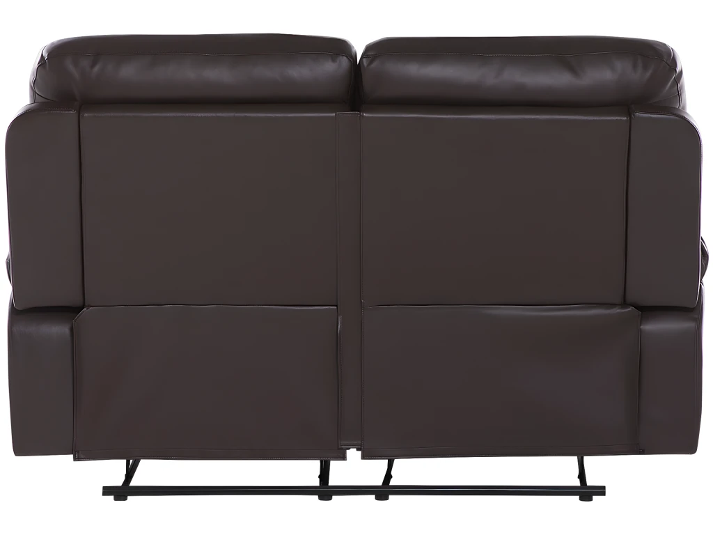 Canapé 2 Places En Cuir PU Marron Avec Position Réglable BERGEN 8 Canapé 2 Places En Cuir PU Marron Avec Position Réglable BERGEN – Image 8