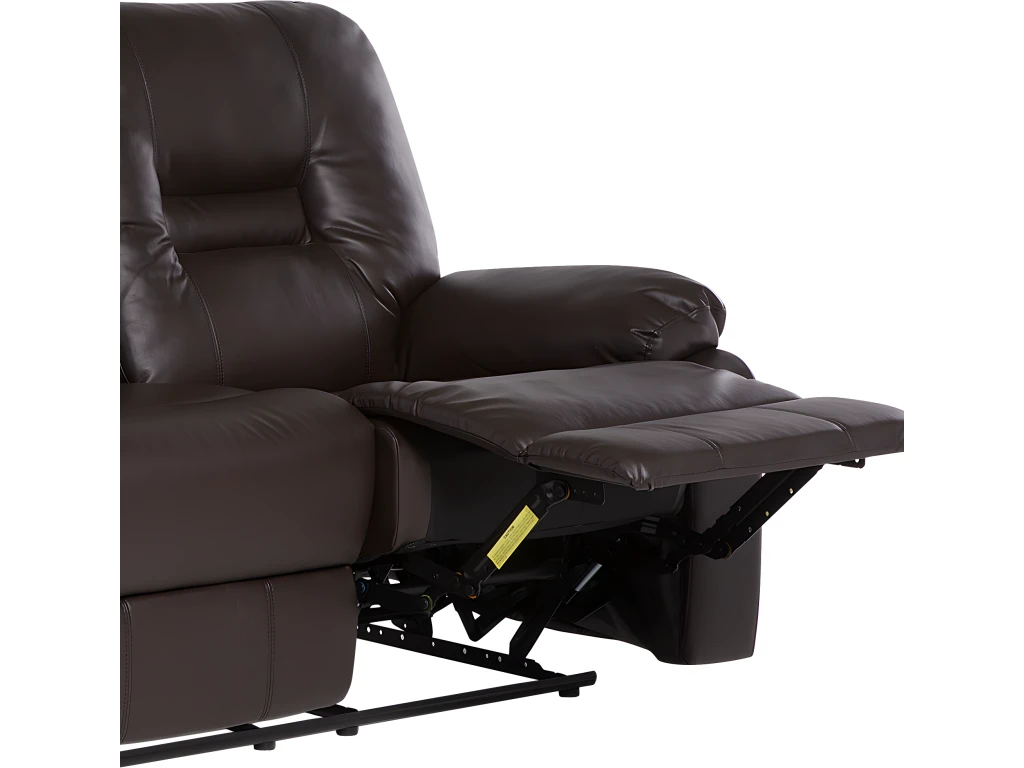 Canapé 2 Places En Cuir PU Marron Avec Position Réglable BERGEN 9 Canapé 2 Places En Cuir PU Marron Avec Position Réglable BERGEN – Image 9