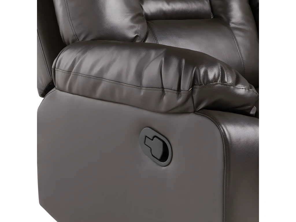 Canapé 2 Places En Cuir PU Marron Avec Position Réglable BERGEN 10 Canapé 2 Places En Cuir PU Marron Avec Position Réglable BERGEN – Image 10