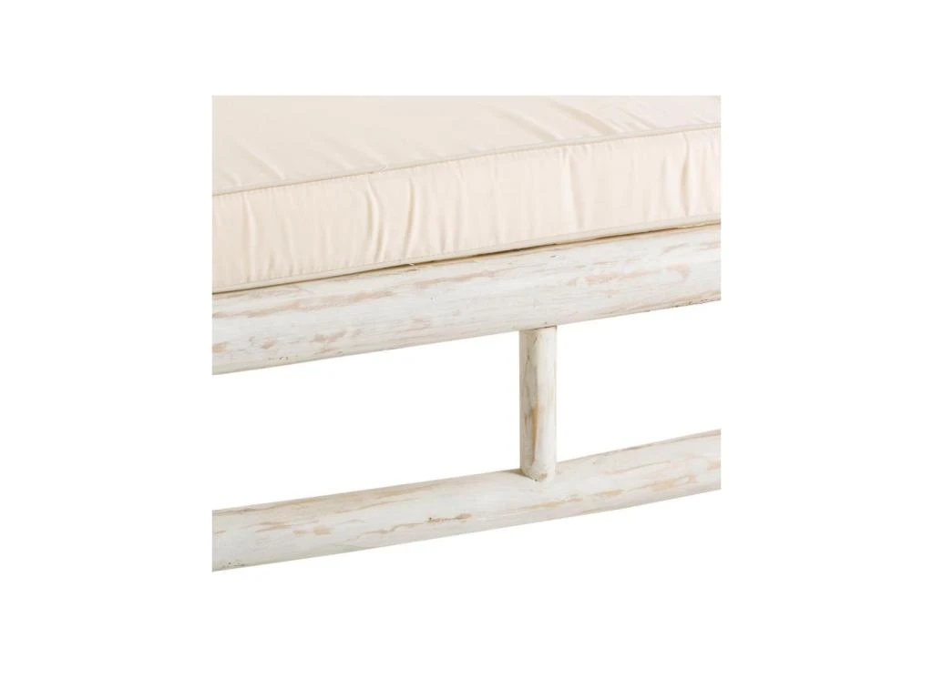 Canapé Bois Blanc Et Coussins - PYLA 6 Canapé Bois Blanc Et Coussins - PYLA – Image 6