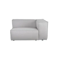 Canapé Module Droit Tissu/Gris Taille L - AISSA 9 Canapé Module Droit Tissu/Gris Taille L - AISSA -Promos Chesteris Boutique canape 17788713