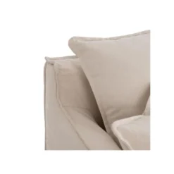 Canapé D'angle Gauche Tissu Beige - LINOU 9 Canapé D'angle Gauche Tissu Beige - LINOU -Promos Chesteris Boutique canape 17788773