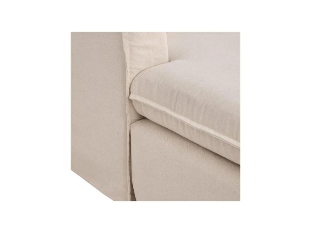 Canapé D'angle Gauche Tissu Beige - LINOU 5 Canapé D'angle Gauche Tissu Beige - LINOU – Image 5