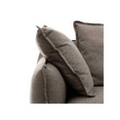 Canapé 3 Places Tissu Gris Taupé - TOMAR 11 Canapé 3 Places Tissu Gris Taupé - TOMAR -Promos Chesteris Boutique canape 17788789