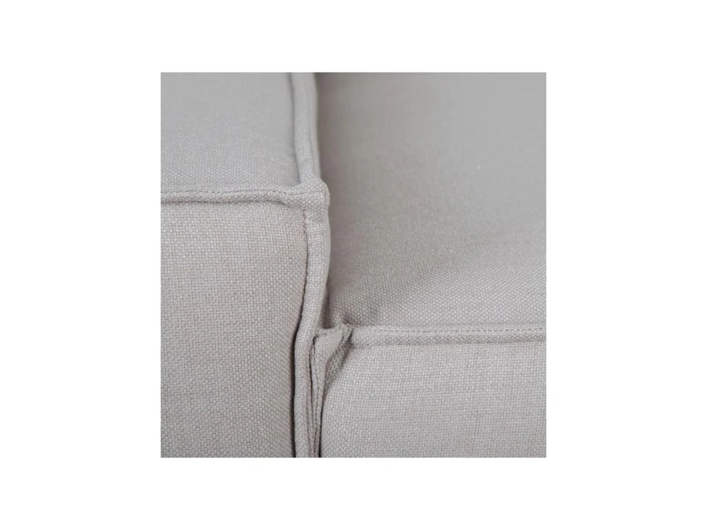 Canapé Module Gauche Tissu/Gris Taille L - AISSA 6 Canapé Module Gauche Tissu/Gris Taille L - AISSA – Image 6